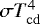 Mathematical equation: $\sigma T_{\mathrm{cd}}^{4}$