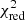 Mathematical equation: $ \chi_{\rm red}^2 $