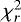 $\chi _r ^2$