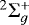 Mathematical equation: $^2\Sigma_g^+$