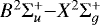 Mathematical equation: ${B^2\Sigma_u^+{-}X^2\Sigma_g^+}$
