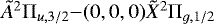 Mathematical equation: ${\tilde{A}^2\Pi_{u,3/2}{-}(0,0,0)\tilde{X}^2\Pi_{g,1/2}}$