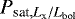 Mathematical equation: $P_{\textrm{sat}, L_{\textrm{x}}/L_{\textrm{bol}}}$