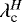 Mathematical equation: $\lambda_{\text{c}}^{H}$