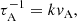Mathematical equation: $$ \begin{aligned} \tau _{\rm A}^{-1}&= k v_{\rm A}, \end{aligned} $$