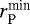 $r_{\textrm{P}}^{\textrm{min}}$
