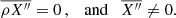 $$ \begin{aligned} \overline{\rho X^{\prime \prime }} = 0 \, , \quad \mathrm{and} \quad \overline{ X^{\prime \prime }} \ne 0 . \end{aligned} $$