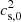 $ c_{\rm s,0}^2 $