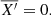 $$ \begin{aligned} \overline{X^{\prime }} = 0 . \end{aligned} $$