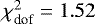 $\chi^2_{\textrm{dof}}=1.52$