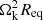 $ \Omega_{\rm k}^2R_{{\rm eq}} $