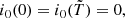 $$ \begin{aligned} i_0(0)=i_0(\tilde{T})=0, \end{aligned} $$