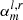 $ \alpha_m^{l,r} $