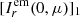 $ [I_{r}^{\mathrm{em}}(0,\mu)]_1 $