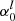 $ \alpha_0^{l} $