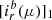 $ [{i}^{b}_{r}(\mu)]_1 $