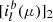 $ [i_{l}^{b}(\mu)]_2 $
