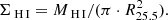 Mathematical equation: $$ \begin{aligned} \Sigma _{{\text{H}}\,{\textsc{I}}}=M_{{\text{H}}\,{\textsc{I}}}/(\pi \cdot R_{25.5}^2). \end{aligned} $$