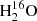 $ \rm{H}_2^{16}\rm{O} $