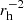 $ r_{\mathrm{h}}^{-2} $