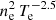 $ n_{\mathrm{e}}^2\,T_{\mathrm{e}}^{-2.5} $