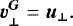 Mathematical equation: \begin{equation*}\vec{v_{\perp}^G} = \vec{u_{\perp}} .\end{equation*}