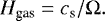 Mathematical equation: \begin{equation*} H_{\textrm{gas}} = c_{\textrm{s}} / \Omega. \end{equation*}