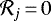 Mathematical equation: $\mathcal{R}_j\,{=}\,0$