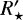 Mathematical equation: $R_{\star}^{\prime}$