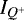 Mathematical equation: $I_{Q^{+}}$
