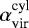 Mathematical equation: $\alpha_{\textrm{vir}}^{\textrm{cyl}}$