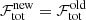 Mathematical equation: $ \mathcal{F}_{\mathrm{tot}}^{\mathrm{new}} = \mathcal{F}_{\mathrm{tot}}^{\mathrm{old}} $