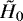 Mathematical equation: $\tilde{H}_0$