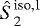 Mathematical equation: $\hat{S}_2^{\text{iso,1}}$