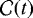 Mathematical equation: $\mathcal{C}(t)$