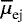 Mathematical equation: $\overline\mu_{\textrm{ej}}$