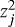 Mathematical equation: $z_{j}^{2}$