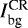 Mathematical equation: $I_{\textrm{bg}}^{\textrm{CR}}$