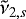 Mathematical equation: ${\tilde{\nu}_{2,s}}$
