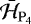 $\bar{\mathcal{H}}_{\mathrm{P}_4}$