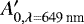 $A_{0,\lambda{=}649\,\textrm{nm}}^{\prime}$