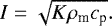 \begin{equation*} I = \sqrt{K\rho_{\textrm{m}}c_{\textrm{p}}}. \end{equation*}
