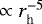 $\propto r_{\textrm{h}}^{-5}$