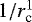 $1/r_{\textrm{c}}^1$