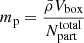 $$ \begin{aligned} m_{\rm p} = \frac{\bar{\rho } V_\mathrm{box} }{N_\mathrm{part} ^\mathrm{total} } \end{aligned} $$
