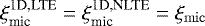 $\xi^{\textrm{1D,LTE}}_{\textrm{mic}}=\xi^{\textrm{1D,NLTE}}_{\textrm{mic}}=\xi_{\mathrm{mic}}$