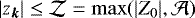 $|z_{\bm k}| \le {\mathcal{Z}} = \max (|Z_0|, {\mathcal{A}})$