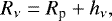 \begin{equation*} R_{\nu} = R_{\textrm{p}} + h_{\nu}, \end{equation*}