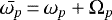 $\bar{\omega_p}\,{=}\,\omega_p+\Omega_p$