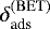 $\delta_{\textrm{ads}}^{(\rm BET)}$